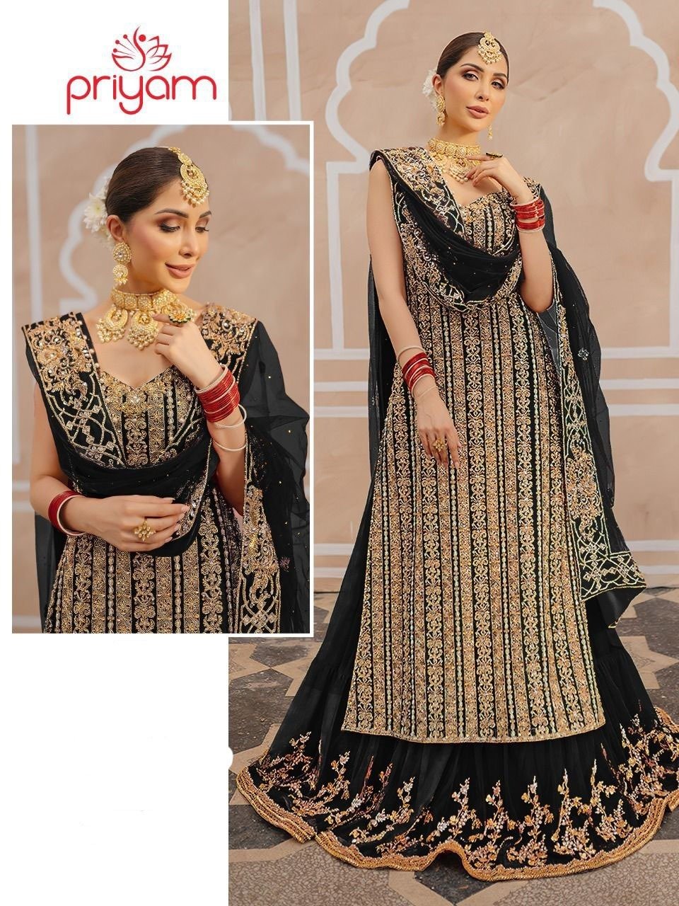 Indian weightless georgette semi stitched party dress