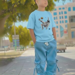 Boys Denim Pant and T-Shirt Set for Kids