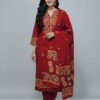 VIP cotton voile block print three piece for women